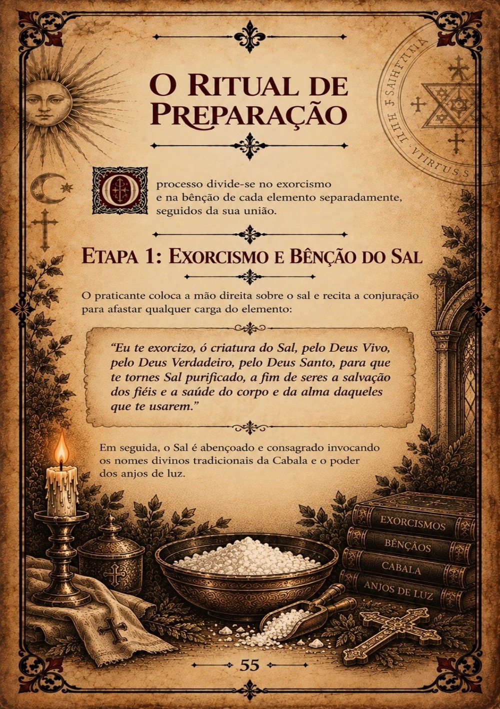 Como Fazer Água Benta — Ritual de Preparação