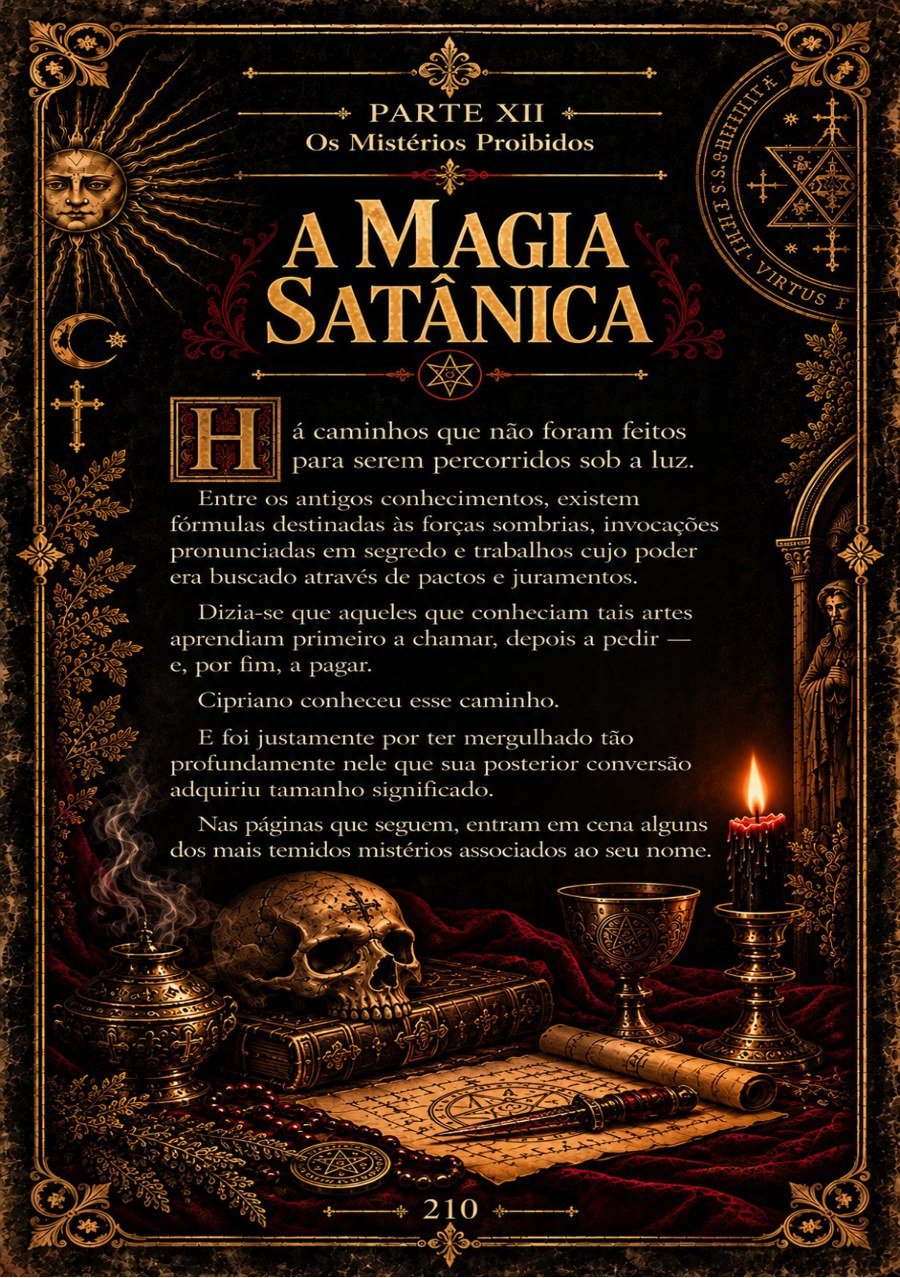 Parte XII — Os Mistérios Proibidos
